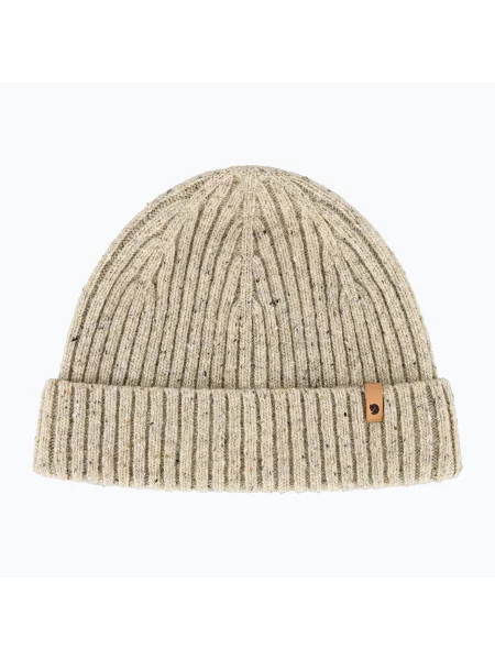 Czapka zimowa Fjällräven Ovik Neps Beanie light beige beżowa