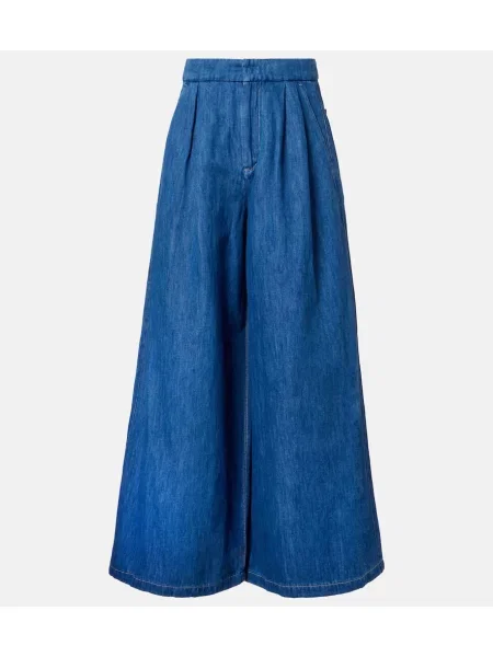 Blugi cu picior larg 's Max Mara albastru
