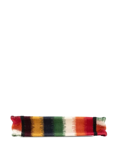 Pruhovaná mini kabelka Christian Dior Pre-owned žlutá