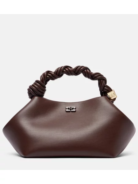 Geanta crossbody Ganni maro