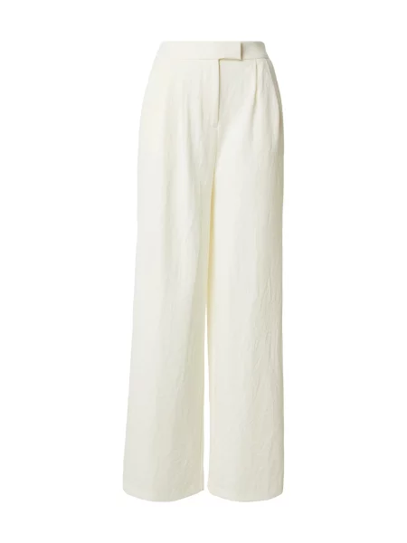 ABOUT YOU Pantaloni cu dungă Caja pastel galben