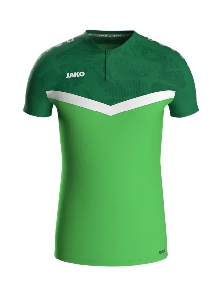 JAKO Tricou funcțional verde / verde deschis alb