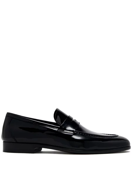 Pantofi loafer Magnanni din piele negru