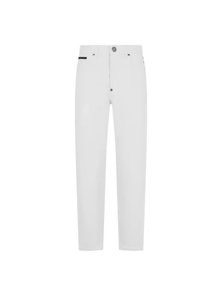 Mom jeans Philipp Plein białe