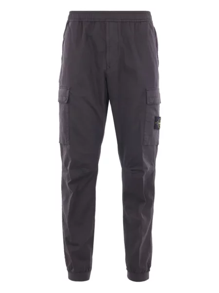 Pantaloni cargo Stone Island cu strasuri gri