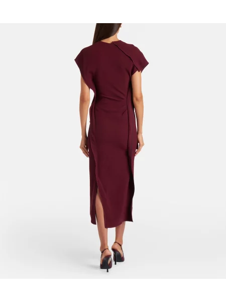 Rochie midi Victoria Beckham drapată