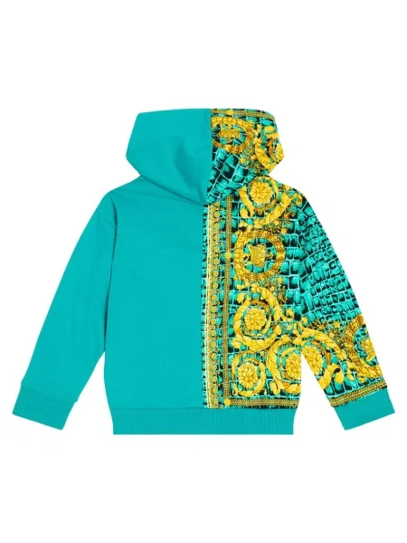 Hoodie Versace μπλε