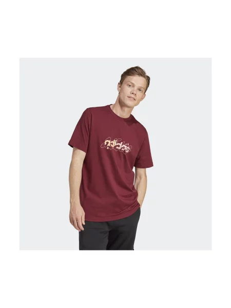 Majica Adidas bordo