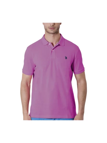 Koszulka polo U.s Polo Assn. różowa