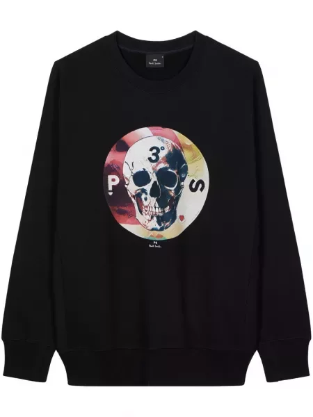 Hanorac Ps Paul Smith cu imagine negru