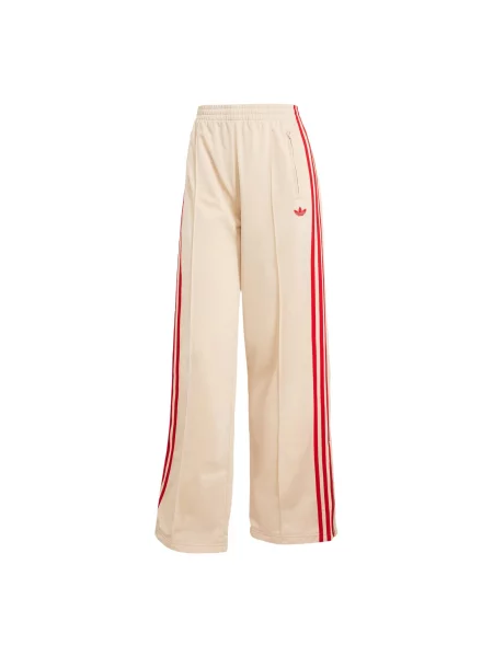 ADIDAS ORIGINALS Παντελόνι Firebird κρεμ / φωτιάς κόκκινο