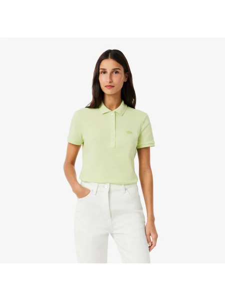 Lacoste поло Slim Fit зелене
