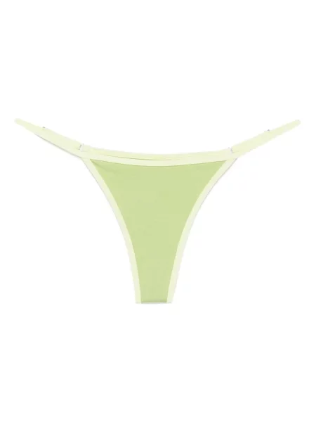 Bikini Roberta Einer cu talie înaltă verde
