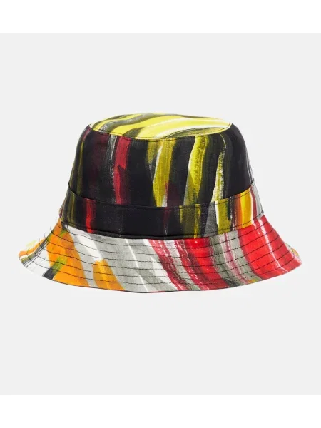 Svilen klobuk bucket Gabriela Hearst s potiskom