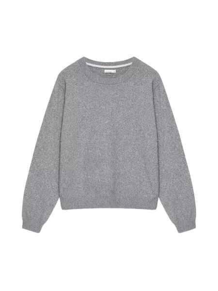 Pull&Bear Svetr melír šedý