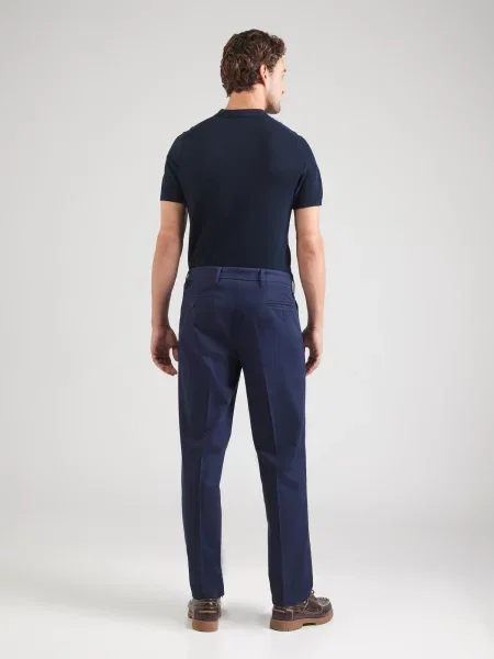 Dockers Pantaloni cu dungă marin albastru