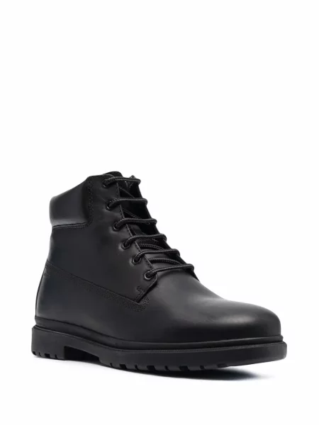 Botine Geox din piele negru