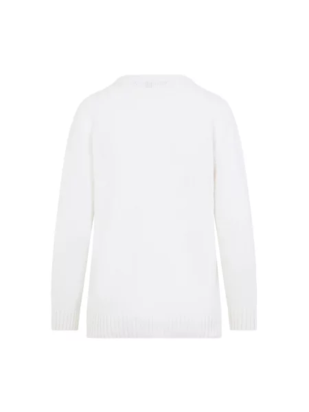Sweter Ralph Lauren z kaszmiru biały