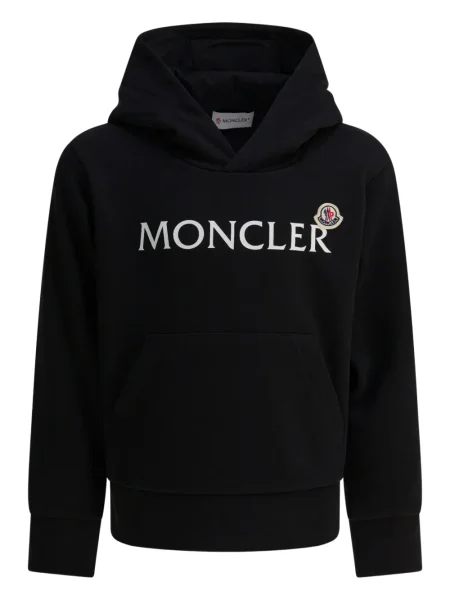 Bluza z kapturem dziecięca Moncler Enfant czarna