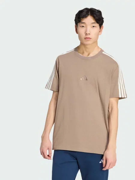 Футболка adidas коричневий
