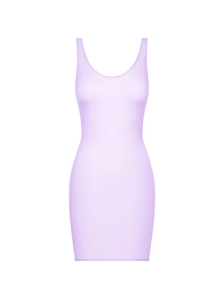 Rochie mini Maison Close cu spatele deschis violet