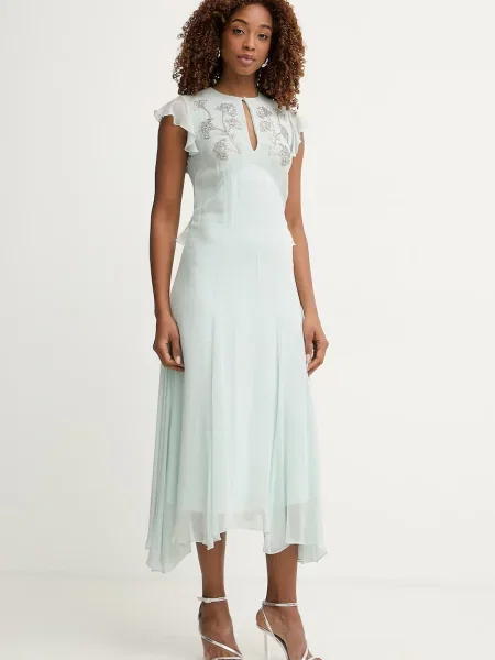 Twinset rochie evazată din vâscoză