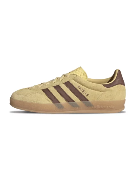 Adidas Sneakersy Gazelle Indoor Żółty beżowe