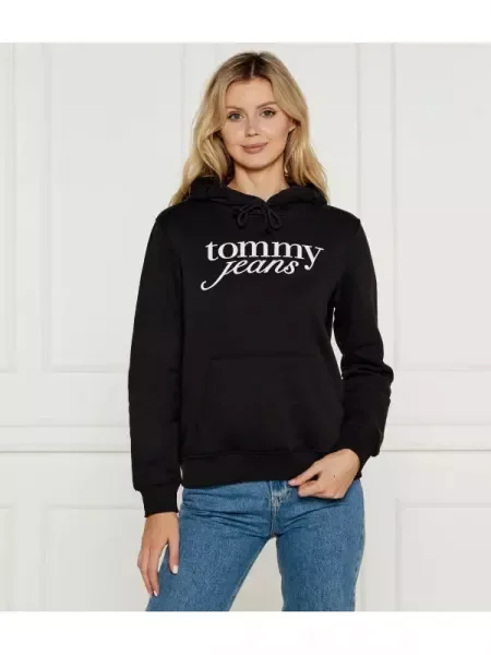 Tommy Jeans Hanorac negru