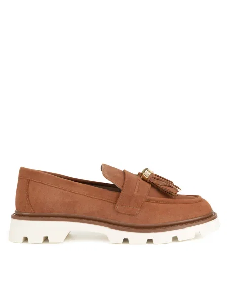 Loafers Gino Rossi hnedá