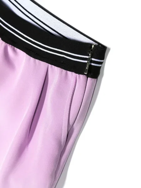 Dětské kalhoty Msgm fialové
