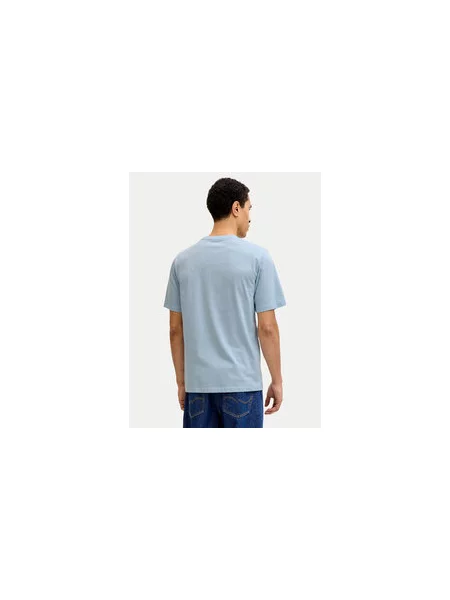 Jack & Jones Marškinėliai Jjrain Tee Ss Crew Neck Žydra