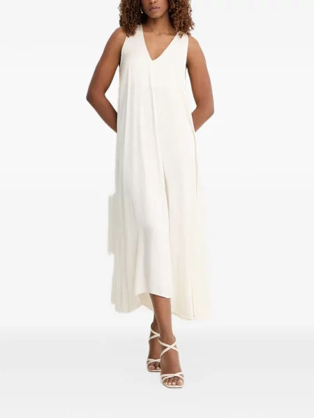 Rochie maxi Haveone fără mâneci cu decolteu în V