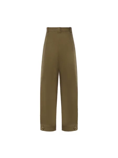 Spodnie Max Mara zielone