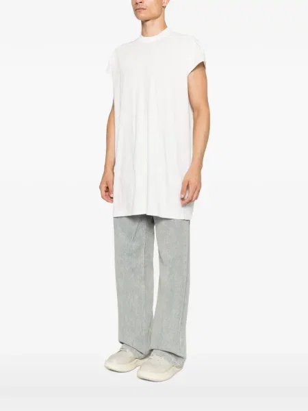 Tricou Rick Owens fără mâneci alb