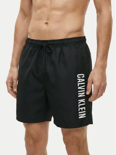 Calvin Klein Swimwear Kopalne hlače črna