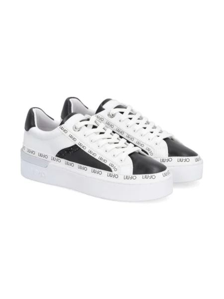 Sneakersy Liu Jo skórzane białe