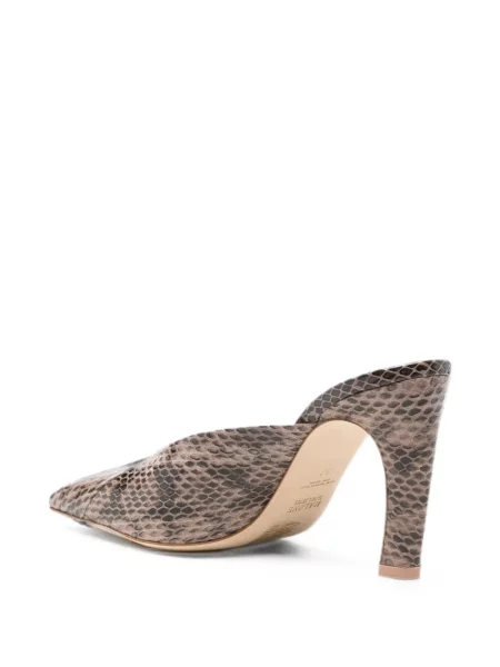 Papuci tip mules Malone Souliers maro