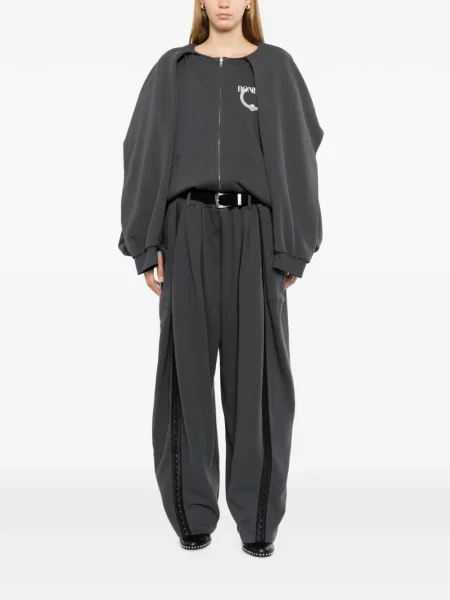 Pantaloni Bonbom alergare gri
