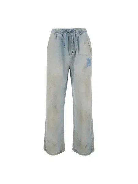 Jeansy Amiri niebieskie