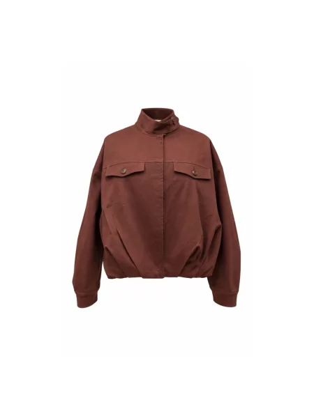 Kurtka bomber Soallure brązowy