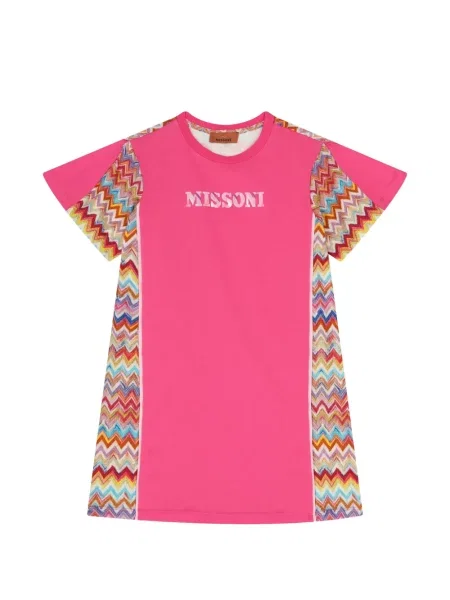 Sukienka dziecięca Missoni różowa