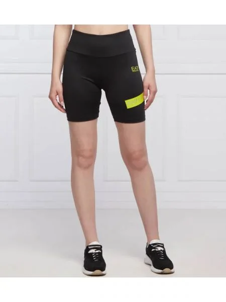 Pantaloni scurți biker negru