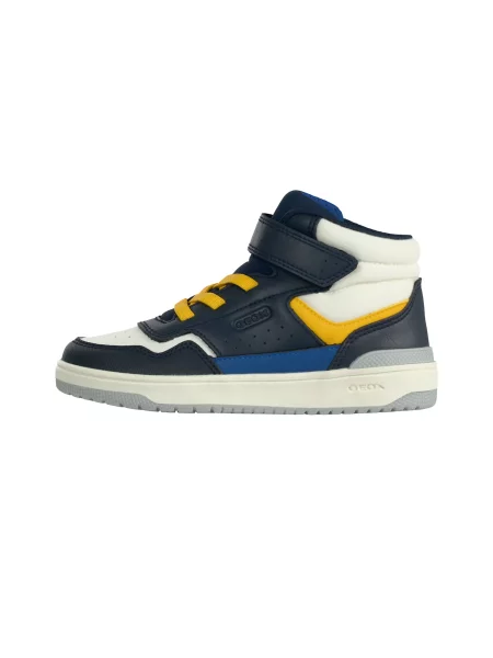 Sneakerși copii Geox alb