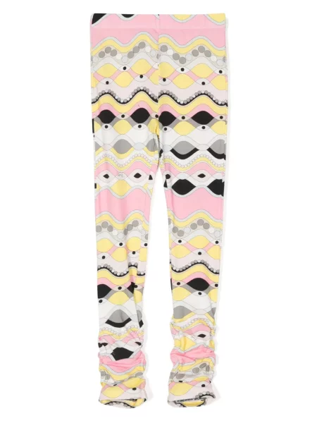 Legginsy dziecięce Pucci różowe