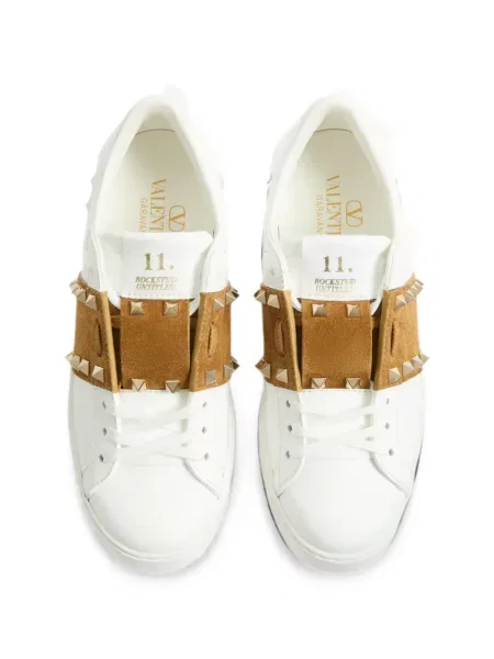 Bőr sneaker Valentino Garavani fehér