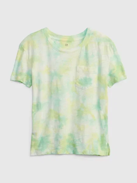 Tricou copii Gap verde