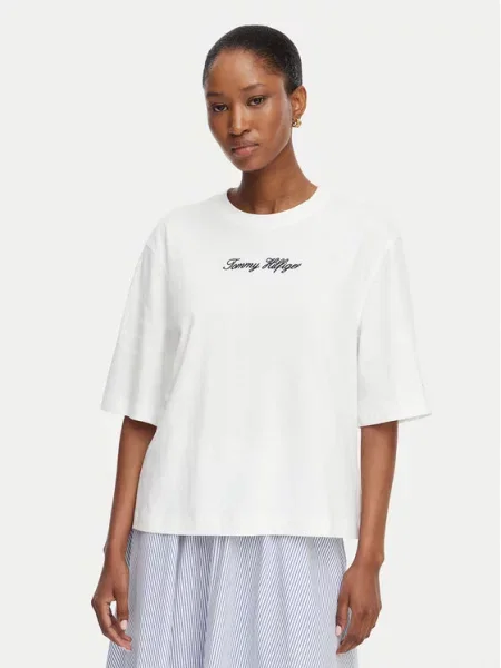 Tričko Tommy Hilfiger bílé