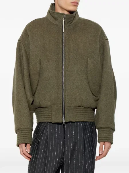 Geacă bomber Jacquemus verde