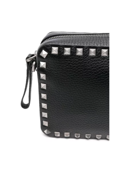 Torba crossbody Valentino Garavani skórzana czarna