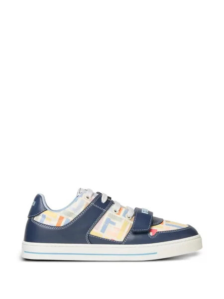 Sneakersy dziecięce Fendi niebieskie